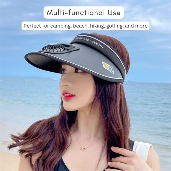 Sun Visor Hats with Fan & Bubble Gun for Toddlers Combo Pack1 Combo Pack - Picture 7 of 11